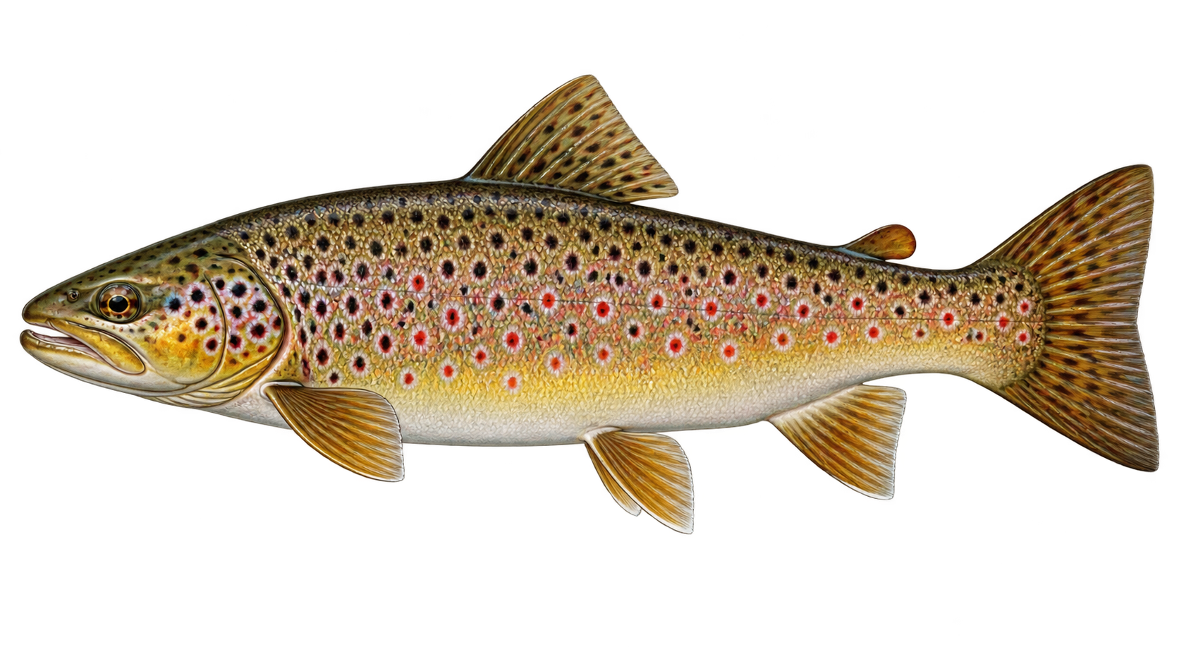 Brown trout, Salmo trutta