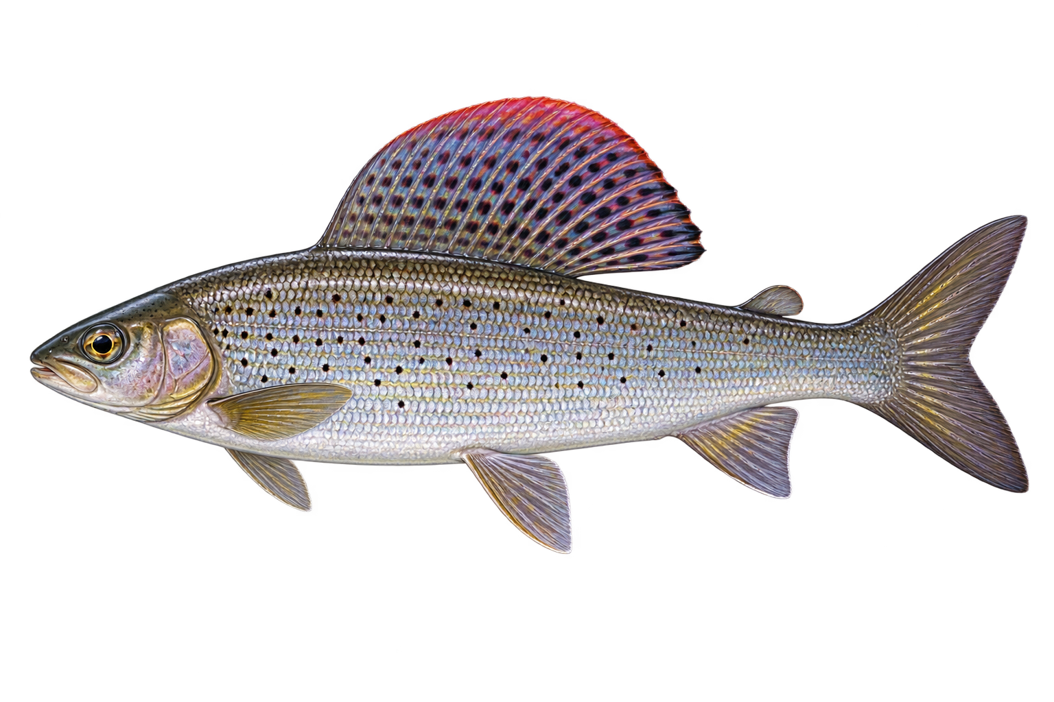 European grayling, Thymallus thymallus